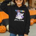 Preschool Here I Come Unicorn Back To School Girl Student Graphic Youth Hoodie Preschool Here I Come Unicorn Back To School Girl Student Graphic Youth Hoodie