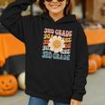 Retro 3rd Grade Daisy Colorful Back To School Third Grade Graphic Youth Hoodie Retro 3rd Grade Daisy Colorful Back To School Third Grade Graphic Youth Hoodie