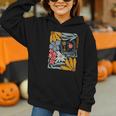 Retro Boho Flower Floral Back To School First Day Of School Graphic Youth Hoodie Retro Boho Flower Floral Back To School First Day Of School Graphic Youth Hoodie