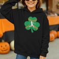 Retro Shamrock Baseball St Patricks Day Men Women Boys Girls Graphic Youth Hoodie