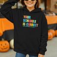 Your Schedule Is Correct Back To School Life Graphic Youth Hoodie