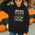 School Lunch Hero Squad Crew Back To School Women Men Graphic Youth Hoodie