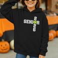 Senior Class Of 2026 Tennis Seniors Back To School 2026 Graphic Youth Hoodie