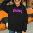 Sharks Back To School Spirit Pk Graphic Youth Hoodie Sharks Back To School Spirit Pk Graphic Youth Hoodie