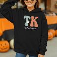 TK Crew Groovy Women Appreciation Day Hello Back To School Graphic Youth Hoodie TK Crew Groovy Women Appreciation Day Hello Back To School Graphic Youth Hoodie