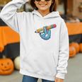 Back To School Seventh Grade Sloth Hanging Out In 7th Grade Performance Graphic Youth Hoodie