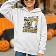 I'm Ready To Dig Kindergarten Back To School Excavator Graphic Youth Hoodie I'm Ready To Dig Kindergarten Back To School Excavator Graphic Youth Hoodie