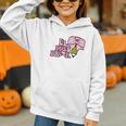 LiL Miss Pre-K Back To School Girls Coquette Bow First Day Graphic Youth Hoodie LiL Miss Pre-K Back To School Girls Coquette Bow First Day Graphic Youth Hoodie