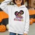 Little Miss Kindergarten Afro Puff Girl Back To School Graphic Youth Hoodie Little Miss Kindergarten Afro Puff Girl Back To School Graphic Youth Hoodie