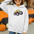 Monster Truck School Bus Yellow Back To School Kids Toddler Graphic Youth Hoodie Monster Truck School Bus Yellow Back To School Kids Toddler Graphic Youth Hoodie