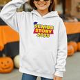 Senior 2025 Story Class Of 2025 Back To School 2025 Grad 25 Graphic Youth Hoodie