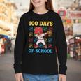 100 Days Of School Baseball Bat 100th Day Of School Boys Youth Long Sleeve Tee 100 Days Of School Baseball Bat 100th Day Of School Boys Youth Long Sleeve Tee