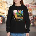 100 Days Of School Baseball Ice Cream Drip Boys Kids Player Youth Long Sleeve Tee 100 Days Of School Baseball Ice Cream Drip Boys Kids Player Youth Long Sleeve Tee