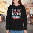 100 Days Of School Boys Baseball Drip 100th Day Dabbing Ball Youth Long Sleeve Tee 100 Days Of School Boys Baseball Drip 100th Day Dabbing Ball Youth Long Sleeve Tee