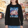 250 Years 1776 2026 250th Baseball American Flag 4th Of July Youth Long Sleeve Tee 250 Years 1776 2026 250th Baseball American Flag 4th Of July Youth Long Sleeve Tee