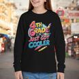 4th Grade Back To School Just Got Cooler Shirt Boys Girls Youth Long Sleeve Tee 4th Grade Back To School Just Got Cooler Shirt Boys Girls Youth Long Sleeve Tee