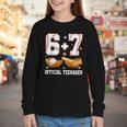 67 13 Year Old Official Teenager Baseball Boy 13th Birthday Youth Long Sleeve Tee