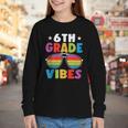 6th Grade Back To School Sunglasses Vibes Retro First Day Youth Long Sleeve Tee 6th Grade Back To School Sunglasses Vibes Retro First Day Youth Long Sleeve Tee