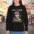 Aloha Fourth Grade Penguin Hawaii Back To School Kids Girl Youth Long Sleeve Tee Aloha Fourth Grade Penguin Hawaii Back To School Kids Girl Youth Long Sleeve Tee