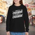 Always A Crusader Back To School Spirit Youth Long Sleeve Tee Always A Crusader Back To School Spirit Youth Long Sleeve Tee