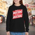 Always A Mustang Back To School Spirit R Youth Long Sleeve Tee Always A Mustang Back To School Spirit R Youth Long Sleeve Tee
