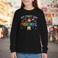 Back To School My First Day Of Pre K Boy Girl Youth Long Sleeve Tee Back To School My First Day Of Pre K Boy Girl Youth Long Sleeve Tee