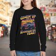 Back To School Kindergarten Monster Truck First Day Boys Youth Long Sleeve Tee Back To School Kindergarten Monster Truck First Day Boys Youth Long Sleeve Tee