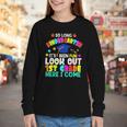 Back To School Look Out 1st Grade Here I Come For Kids Youth Long Sleeve Tee Back To School Look Out 1st Grade Here I Come For Kids Youth Long Sleeve Tee