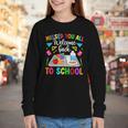 Back To School Lunch Lady First Day Of School Lunch Lady Youth Long Sleeve Tee