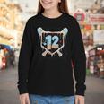 Baseball 12 Year Old Ice Cream Drip 12th Birthday Boys Youth Long Sleeve Tee Baseball 12 Year Old Ice Cream Drip 12th Birthday Boys Youth Long Sleeve Tee