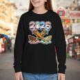 Baseball Bat 2026 Hands Drip Boys Ice Cream Dripping Youth Youth Long Sleeve Tee