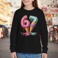 Baseball Drip Ice Cream 67 Youth Long Sleeve Tee Baseball Drip Ice Cream 67 Youth Long Sleeve Tee