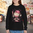 Baseball Drip Ice Cream Breast Cancer Awareness Boys & Girls Youth Long Sleeve Tee Baseball Drip Ice Cream Breast Cancer Awareness Boys & Girls Youth Long Sleeve Tee