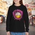 Baseball Drip Pink Glove Respect The Drip Youth Boys Girls Youth Long Sleeve Tee Baseball Drip Pink Glove Respect The Drip Youth Boys Girls Youth Long Sleeve Tee