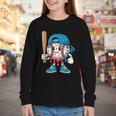 Baseball Drippy Style Apparel For Boys Youth Cool Baseball Youth Long Sleeve Tee