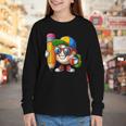 Baseball Lovers Pencil Back To School Kids Boys Girls Youth Long Sleeve Tee Baseball Lovers Pencil Back To School Kids Boys Girls Youth Long Sleeve Tee