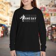 Baseball Pitcher Game Day Team Sport Player Coach Family Fan Youth Long Sleeve Tee