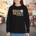 Bruh We Back Paras Paraprofessionals Back To School Youth Long Sleeve Tee Bruh We Back Paras Paraprofessionals Back To School Youth Long Sleeve Tee