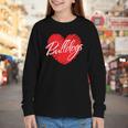 Bulldogs Heart Back To School Spirit R Youth Long Sleeve Tee Bulldogs Heart Back To School Spirit R Youth Long Sleeve Tee