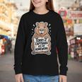 Capybara Ate My Homework Sorry Back To School Animal Youth Long Sleeve Tee