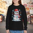 Christmas Baseball Snowman Xmas Pajamas Women Men Boys Youth Long Sleeve Tee Christmas Baseball Snowman Xmas Pajamas Women Men Boys Youth Long Sleeve Tee