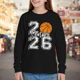Class Of 2026 Basketball Senior 2026 Back To School Youth Long Sleeve Tee Class Of 2026 Basketball Senior 2026 Back To School Youth Long Sleeve Tee