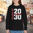 Class Of 2030 Freshman 2030 Back To School Youth Long Sleeve Tee Class Of 2030 Freshman 2030 Back To School Youth Long Sleeve Tee