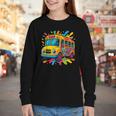 Colorful School Bus Driver Back To School Men Women Kids Youth Long Sleeve Tee Colorful School Bus Driver Back To School Men Women Kids Youth Long Sleeve Tee