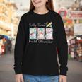 Coquette Back To School Silly Paras Build Character Youth Long Sleeve Tee Coquette Back To School Silly Paras Build Character Youth Long Sleeve Tee