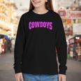 Cowboys Back To School Spirit Pk Youth Long Sleeve Tee Cowboys Back To School Spirit Pk Youth Long Sleeve Tee
