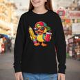 Cute Duck Lover Pencil Back To School Kids Boys Girls Youth Long Sleeve Tee Cute Duck Lover Pencil Back To School Kids Boys Girls Youth Long Sleeve Tee