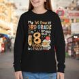 Cute My First Day Of 3rd Grade Back To School Boys Girls Youth Long Sleeve Tee Cute My First Day Of 3rd Grade Back To School Boys Girls Youth Long Sleeve Tee
