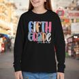 Fifth Grade Vibes 5th Grade Team Retro Back To School Youth Long Sleeve Tee Fifth Grade Vibes 5th Grade Team Retro Back To School Youth Long Sleeve Tee