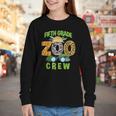 Fifth Grade Zoo Crew Wild Animal Safari Back To School Youth Long Sleeve Tee